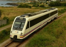 Train journey through mountain and coastal gems (Train + Hotel: Bilbao – León – Costa Verde)